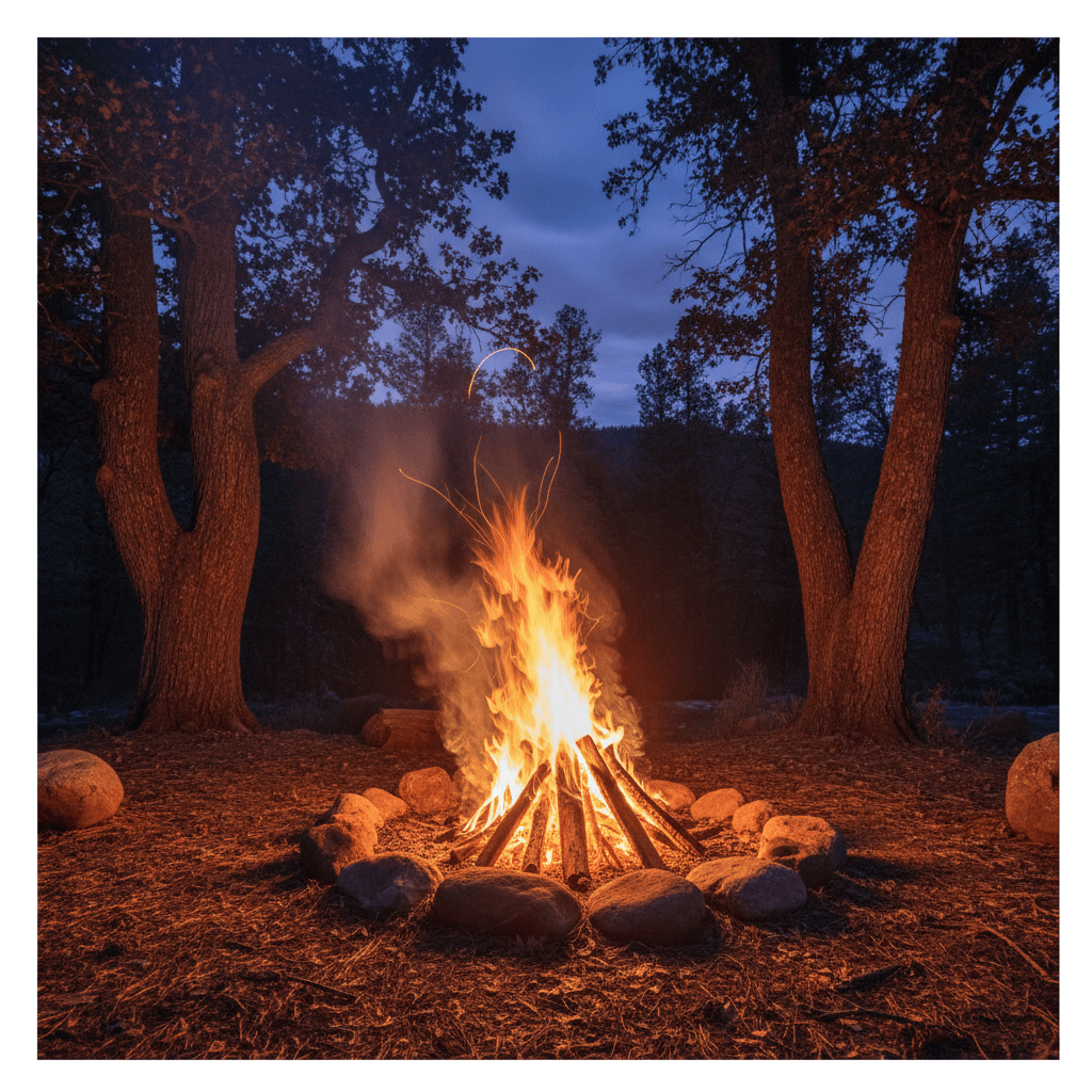 Clean burning fire without odor